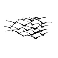 Panou decorativ Wallity Herd Of Birds imaginea #7 — magazin online Desire.md