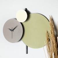 Настенные часы Wallity Pavimento Green