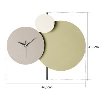 Настенные часы Wallity Pavimento Green фото №4 — интернет-магазин Desire.md