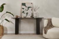 Masă consolă Hanah Home Sira Lumiere Black