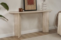 Masă consolă Hanah Home Sira Travertine imaginea #2 — magazin online Desire.md