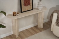 Masă consolă Hanah Home Sira Travertine imaginea #3 — magazin online Desire.md