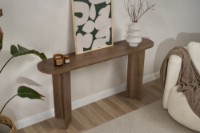 Masă consolă Hanah Home Sira Walnut imaginea #3 — magazin online Desire.md