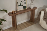 Masă consolă Hanah Home Sira VNT Walnut imaginea #3 — magazin online Desire.md