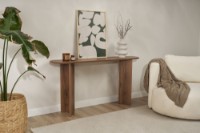 Masă consolă Hanah Home Sira VNT Walnut imaginea #4 — magazin online Desire.md