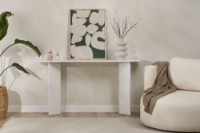 Masă consolă Hanah Home Sira White