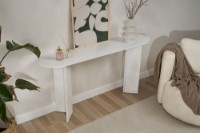 Masă consolă Hanah Home Sira White imaginea #3 — magazin online Desire.md