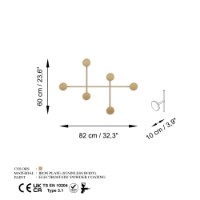Вешалка Wallity Dama-A фото №6 — интернет-магазин Desire.md