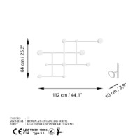 Вешалка Wallity Fatara-B фото №6 — интернет-магазин Desire.md
