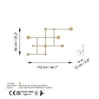 Вешалка Wallity Fatara-A фото №6 — интернет-магазин Desire.md