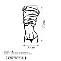 Декоративное панно Wallity Undressing Woman фото №6 — интернет-магазин Desire.md