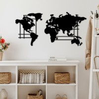 Panou decorativ Wallity World Map L imaginea #2 — magazin online Desire.md