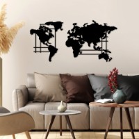 Panou decorativ Wallity World Map L imaginea #3 — magazin online Desire.md