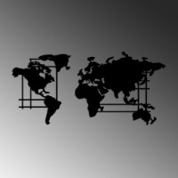 Panou decorativ Wallity World Map L imaginea #4 — magazin online Desire.md