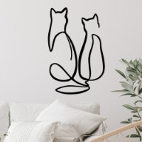 Panou decorativ Wallity Couple Cat Love imaginea #3 — magazin online Desire.md