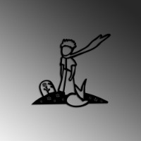 Panou decorativ Wallity The Little Prince 3 imaginea #4 — magazin online Desire.md