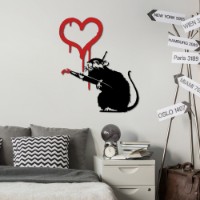 Panou decorativ Wallity Banksy 8 imaginea #2 — magazin online Desire.md