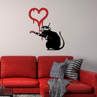 Panou decorativ Wallity Banksy 8 imaginea #3 — magazin online Desire.md