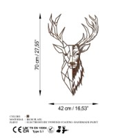 Panou decorativ Wallity Rusty Deer 3 imaginea #7 — magazin online Desire.md