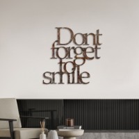 Panou decorativ Wallity Rusty Dont Forget For Smile imaginea #2 — magazin online Desire.md