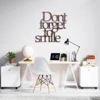 Panou decorativ Wallity Rusty Dont Forget For Smile imaginea #4 — magazin online Desire.md