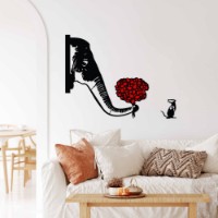 Panou decorativ Wallity Banksy Metal 04 imaginea #3 — magazin online Desire.md
