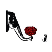 Panou decorativ Wallity Banksy Metal 04 imaginea #4 — magazin online Desire.md