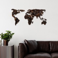 Panou decorativ Wallity World Map 25 imaginea #3 — magazin online Desire.md