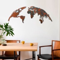 Panou decorativ Wallity World Map Medium 2 imaginea #2 — magazin online Desire.md