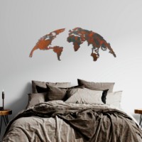 Panou decorativ Wallity World Map Medium 2 imaginea #4 — magazin online Desire.md