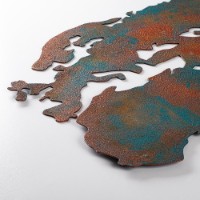 Panou decorativ Wallity World Map Medium 2 imaginea #6 — magazin online Desire.md