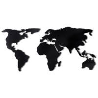 Panou decorativ Wallity World Map Silhouette imaginea #2 — magazin online Desire.md