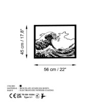 Panou decorativ Wallity Hokusai imaginea #6 — magazin online Desire.md