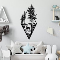 Panou decorativ Wallity Deer imaginea #2 — magazin online Desire.md