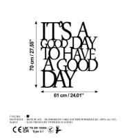 Panou decorativ Wallity Its A Good Day To Have A Good Day 187 imaginea #7 — magazin online Desire.md