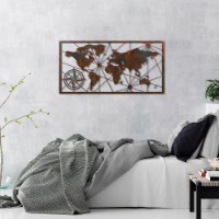 Panou decorativ Wallity World Map Large 2 imaginea #3 — magazin online Desire.md