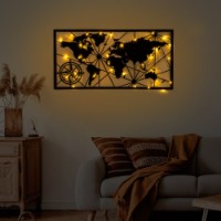 Panou decorativ Wallity World Map Led 452 imaginea #4 — magazin online Desire.md