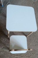 Marfă depreciată! Măsuță pentru copii cu scaune Remaks Bambi White imaginea #6 — magazin online Desire.md
