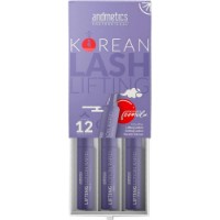 Kit de laminare a genelor Andmetics Professional Korean Lash Lifting 3x10ml