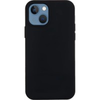 Чехол Helmet Liquid Silicone iPhone 15 Black (WOO-CLSIP15BK)