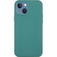 Чехол Helmet Liquid Silicone iPhone 15 Green (WOO-CLSIP15GR)
