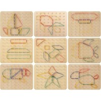 Joc educativ QIYI Wooden Small Nail Board (TT8002) imaginea #6 — magazin online Desire.md