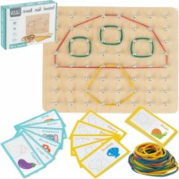 Joc educativ QIYI Wooden Small Nail Board (TT8002) imaginea #9 — magazin online Desire.md