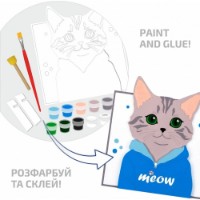 Set de decorare Rosa 3D Meow (N0003561) imaginea #3 — magazin online Desire.md