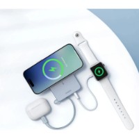 Acumulator extern Ugreen Qi2.2 10000mAh 30W Starlight Blue (65958B) imaginea #2 — magazin online Desire.md