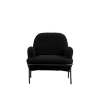 Кресло Atelier Del Sofa Aster Black фото №3 — интернет-магазин Desire.md