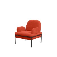 Кресло Atelier Del Sofa Aster Tile Red фото №4 — интернет-магазин Desire.md
