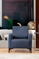 Fotoliu Atelier Del Sofa Petra Blue imaginea #2 — magazin online Desire.md