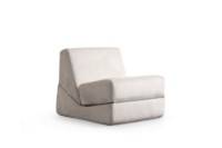 Бескаркасное кресло Atelier Del Sofa Origami Cream фото №4 — интернет-магазин Desire.md