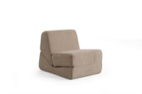 Бескаркасное кресло Atelier Del Sofa Origami Convertable Dark Cream фото №2 — интернет-магазин Desire.md